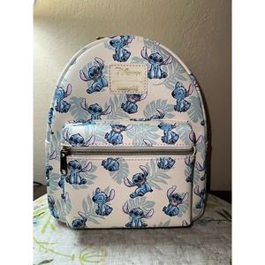 Loungefly Disney Stitch Cream Backpack